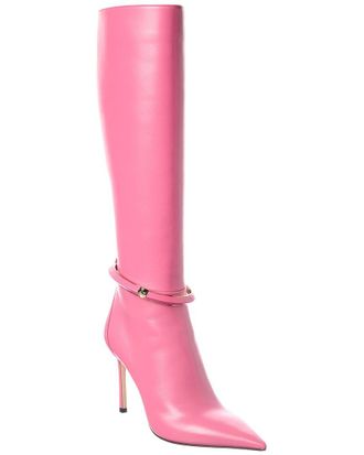 Jimmy Choo London Dreece KB 95 Leather Knee-High Boot
