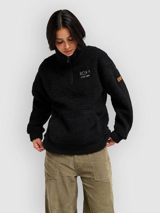 Roxy Live Out Loud Art Fleece Pullover grau