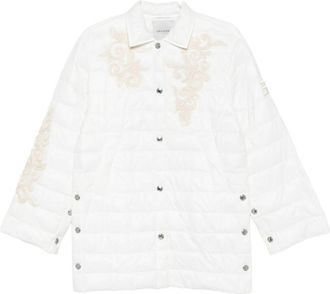 Ermanno Scervino Womens Quilted Nylon Down Jacket