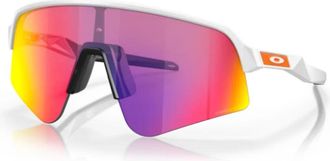 Oakley Sutro Lite Sweep - unisex - Zonnebrillen - Wit - ONE Size - Leer - Accessoires