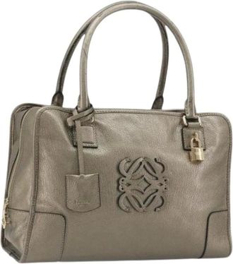 Loewe Borsa Pre-owned - - Pre-owned - Donna - Grigio - ONE SIZE