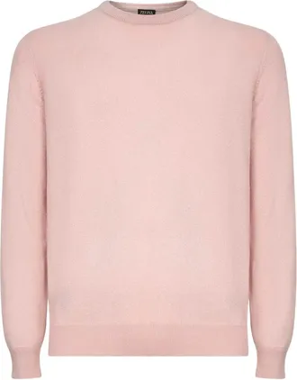 Ermenegildo Zegna crew-neck cashmere sweater - Pink