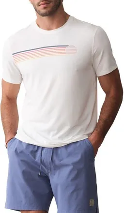 Marine Layer Recycled Sport Graphic T-Shirt in White at Nordstrom, Size Xx-Large