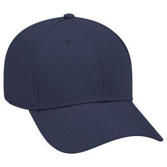 OTTO 6 Panel Low Profile Superior Cotton Twill Cap, Navy, One Size