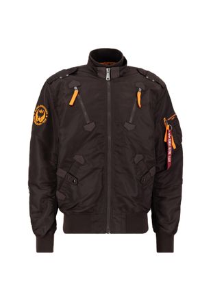Alpha Industries Bomberjacke ALPHA INDUSTRIES Falcon II Light, Herren, Gr. L, braun (hunter braun), Obermaterial: 100% Nylon, Futter: 100% Nylon, Jacken Bomberjacke