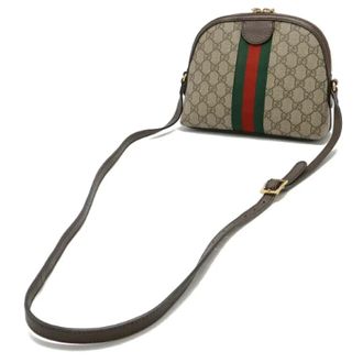 Gucci Pre-owned Cross Body Bags, female, Multicolor, Size: ONE SIZE Pre-owned Canvas Crossbody Bag