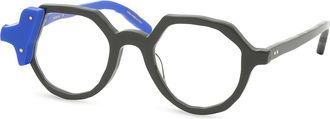 Masahiromaruyama Mm-0097 Optisch Montuur - unisex - Brillen - Zwart - 46 MM - Accessoires