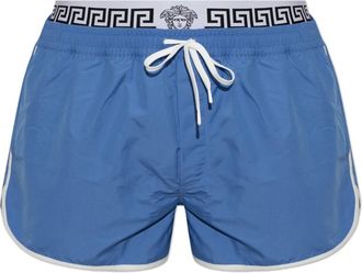Versace Uomo, Costumi da bagno, Blu, L, new