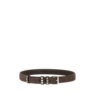 Valentino Garavani Belts, male, Brown, Size: 110 CM Belt