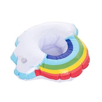Beachcombers Inflatable Rainbow Drink Holder 7.5 in Red at Nordstrom