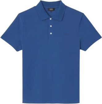 A.P.C. Hombre, Camisetas, Azul, Talla: S