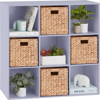 Best Choice Products 9-Cube Storage Organizer, 11in Shelf Opening, Bookcase w/ 3 Removable Back Panels