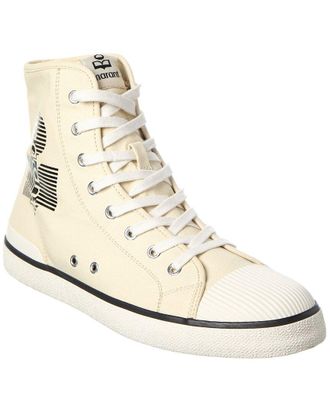 Isabel Marant Benkeen Canvas High-Top Sneaker