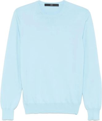 SAPIO T-shirt in maglia fine - Blu