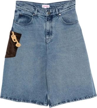 Charles Jeffrey Loverboy Blauwe Shorts - Heren - Denim shorts - Blauw - W30 - Denim - Korte Broeken