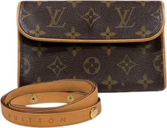 Louis Vuitton Monogram Brown Monogram Or Monogram Fanny Pack (Pre-Owned)