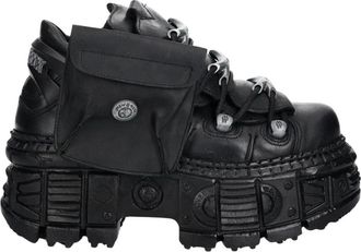 New Rock Botas de Tobillo Tank - Shoes - Mujer - Negro - 36 EU