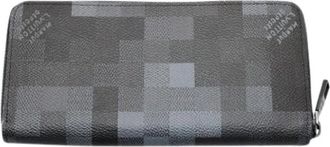 Louis Vuitton Pre-owned Stoffen Portemonnee - Heren - Vintage Accessoires - Zwart - ONE Size - Vintage