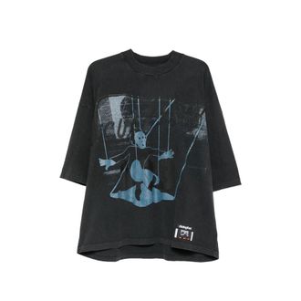 RRR123 Graphic-print Oversized T-shirt