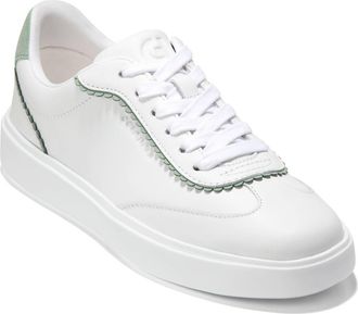 Cole Haan Grand Crosscourt Sneaker in White Leather /Lily Pad Suede at Nordstrom Rack, Size 7.5