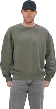 For&eacute;t Hoodies & sweatvesten, Heren, Groen, XL, Katoen, Perch Sweatshirt