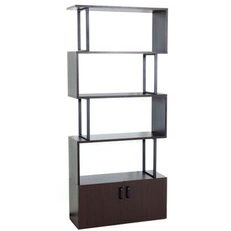 Hhg Hhg - Nunca Usado] Estanter&iacute;a 187, Estanter&iacute;a De Pie Separador De Ambientes Estanter&iacute;a De Sal&oacute;n, Compartimento De Almacenaje Con Puerta 183x80cm Estru