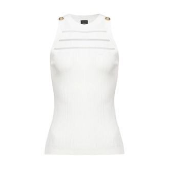 Pinko Mujer, Camisetas, Blanco, Talla: L