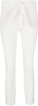 Windsor Pantaloni Slim Fit - - Trousers - Donna - Bianco - M