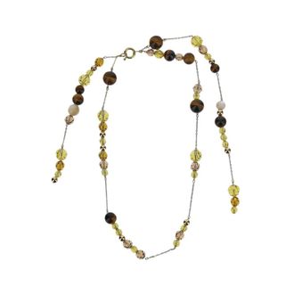 Swarovski Somnia Y Ketting - Dames - Kettingen - Veelkleurig - ONE Size - Leer - Accessoires