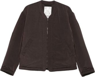 RANRA Jack met geborduurd logo - Bruin