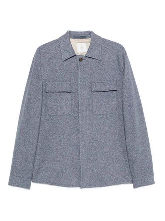 Eleventy Over Shirt Jacket Denim