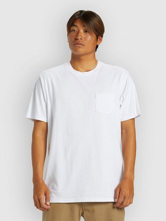 Quiksilver Salt Water Pkt Swp T-Shirt bianco