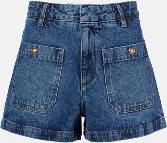 Frame Denim Cruise high-rise denim shorts