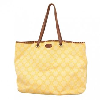 Celine Yellow Denim Tote Bag (Pre-Owned)
