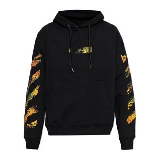 Off-white Heren, Sweatshirts & Hoodies, Zwart, Maat: 2XL Katoen