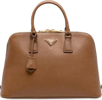 Prada Pre-owned Prada Large Saffiano Lux Promenade Satchel G2M9AYPRSOP78XBF