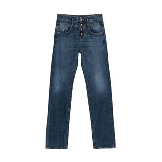 Staff Irene Hero - Dames - Jeans - Blauw - Maat: W27 Katoen