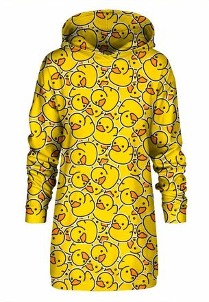 Mr. Gugu & Miss Go Rubber Duck Oversize hoodiejurk