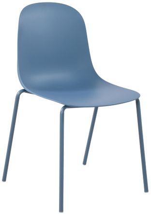 Clp Silla Hardin Apilable Azul