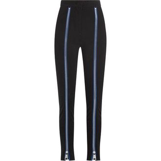 Emilio Pucci Black Zip Front Trousers Size XS