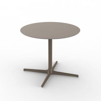 Resol Mesa redonda &oslash;90 toledo madera metal marr&oacute;n