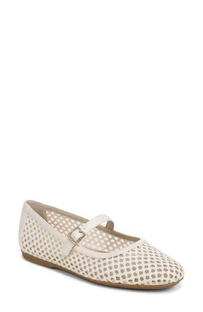 Dr. Scholls Wren Mesh Mary Jane Flat in Off White at Nordstrom, Size 8.5