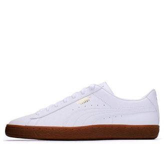Puma Basket 21 White Gum 381211-01