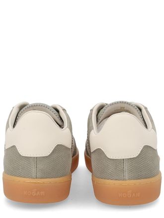 Hogan Calfskin and Mutton Leather Sneaker - Green