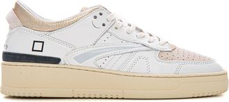 D.A.T.E. Sneakers Torneo Bianco-beige D.A.T.E. Donna