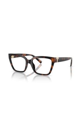 Tiffany & Co. 52mm Square optical glasses in Tortoise at Nordstrom
