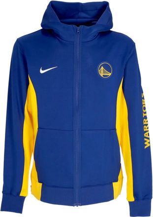 Nike NBA Showtime Hoodie Jack - Heren - Sportshirts - Blauw - XL - Fitness