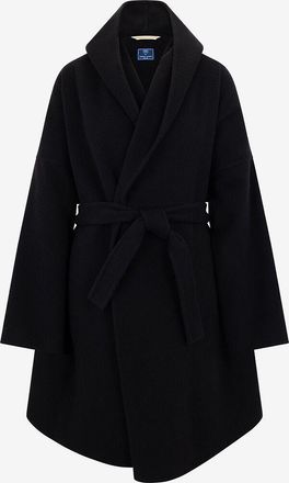 Fedeli Dreiviertelmantel aus Schurwolle und Seide Grace