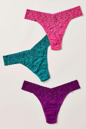 Hanky Panky Original Rise Thong, Set of 3