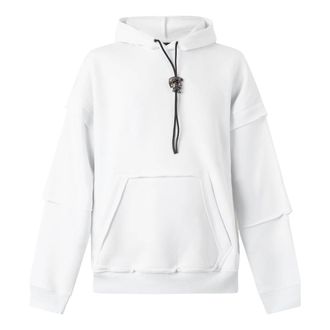 Diesel Sudadera con capucha S-Ubber-A1 - Sweatshirts & Hoodies - Hombre - Blanco - L